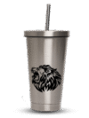 Stainless Steel Cup with Straw #PCP1133