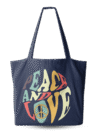 Navy Blue Tote Bag #PTB3047